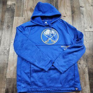 Fanatics Buffalo Sabers NHL Mens L Large Camo Fleece Lined Hoodie Sweatshirt